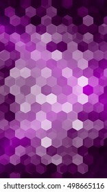 super disco music hexagon background. purple color. vector illustration. for design template banner, wallpaper, flyer