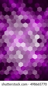 super disco music hexagon background. purple color. vector illustration. for design template banner, wallpaper, flyer