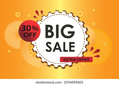Super discount and sale banner.
