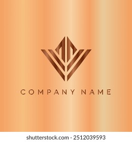 Logotipo elegante estupendo para la compañía 