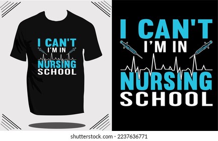 Super Exclusive Print ready nurse t shirt design or vector for boys and girls. 