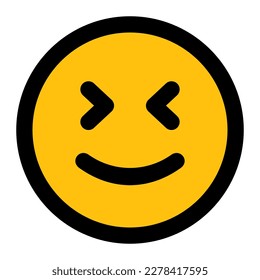 super expression emoticon fill icon