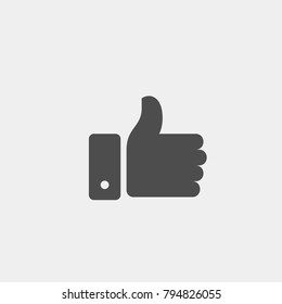 Super flat vector icon. Cool flat vector icon