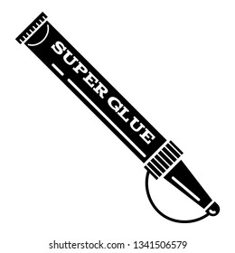 Super glue icon. Simple illustration of super glue vector icon for web design isolated on white background