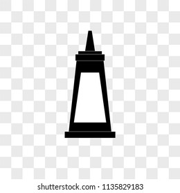 Super Glue vector icon on transparent background, Super Glue icon