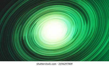 Super Green interstella on Galaxy background with Milky Way spiral,Universe and starry concept desig,vector