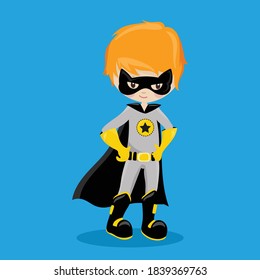super hero boy design vector illustration