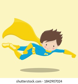 super hero boy design vector illustration