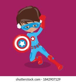 super hero boy design vector illustration
