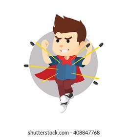 Super hero bullet prof costume