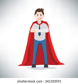 Super hero businessman design,vector