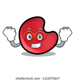 Super hero candy moon character cartoon