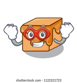 Super hero caramel candies character cartoon