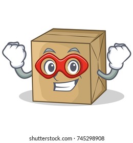 Super hero cardboard character collection