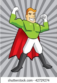 super hero cartoon