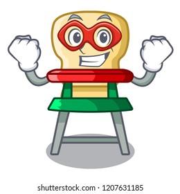Super hero cartoon baby highchair for kids feeding