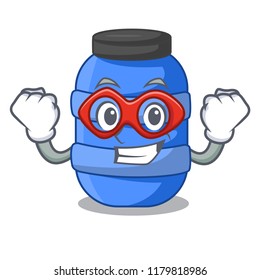 Super hero cartoon big plastic barrel for chemical