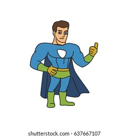 super hero character