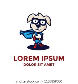 Super Hero Dog use Mask Saving World