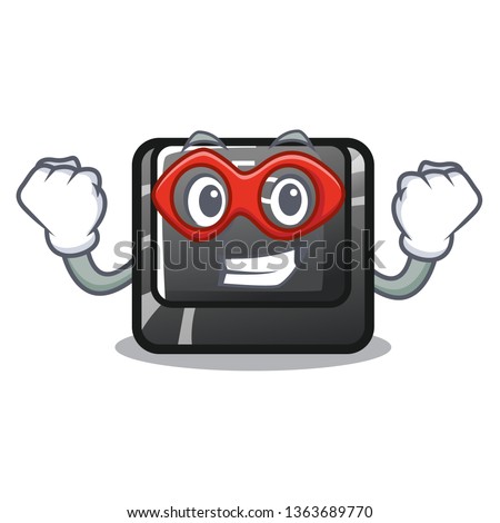 Super hero f5 installed on the mascot computer