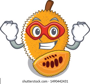 Super hero gac fruit with the character shape