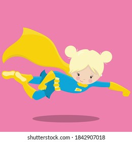 super hero girl design vector illustration