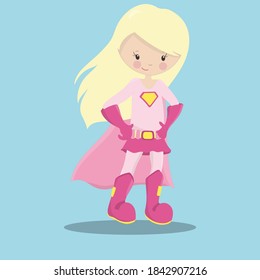 super hero girl design vector illustration