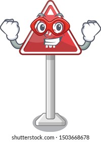 Super hero height limit on cartoon side road