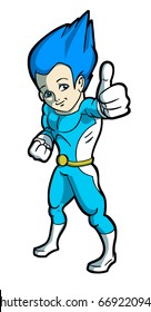 Super hero kid
