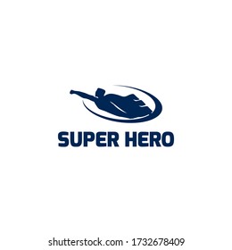 Super Hero Logo Design Vector Template