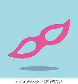 ilustración vectorial de diseño de máscara de super héroe