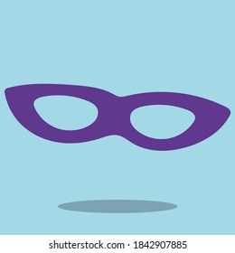 super hero mask design vector illustration
