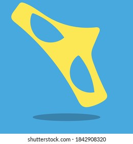 super hero mask design vector illustration
