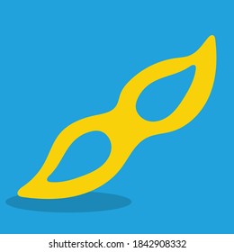 ilustración vectorial de diseño de máscara de super héroe