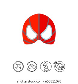 Super Hero Mask Icon