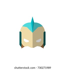 Super hero masks in flat style. Big collection cartoon superhero. Vector eps10