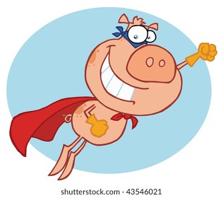Super Hero Pig