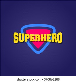 Super hero power full typography, t-shirt graphics, vectors. plectrum guitar