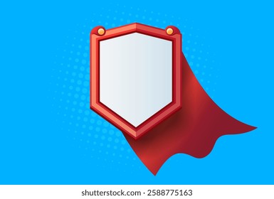 Super hero power graphics, vector