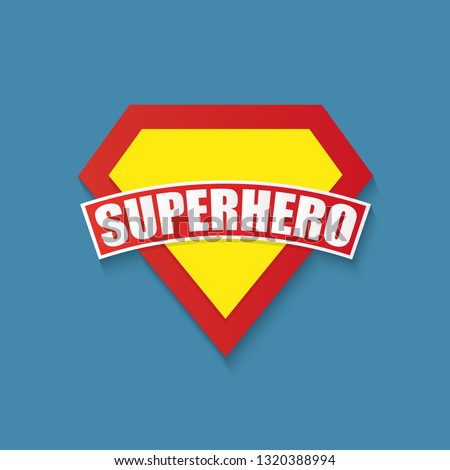 Super hero power graphics, vector