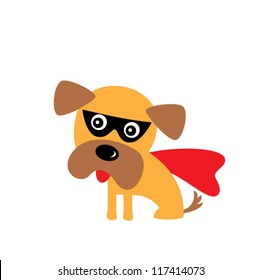 super hero puppy dog