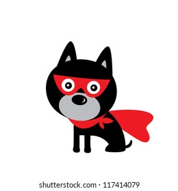 super hero puppy dog