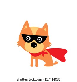 super hero puppy dog