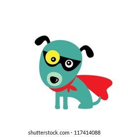 super hero puppy dog