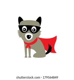 super hero puppy dog