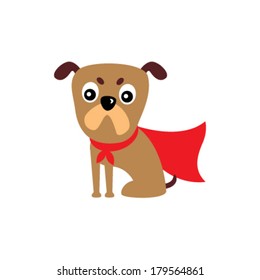 super hero puppy dog