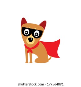super hero puppy dog