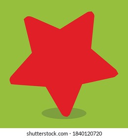 ilustración vectorial de estrella superhéroe