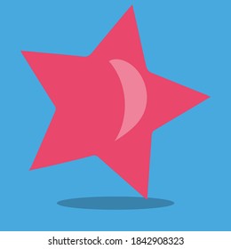 super hero star design vector illustration