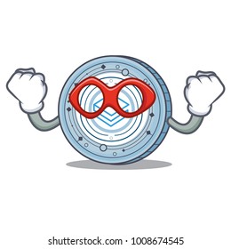 Super hero Stratic coin character cartoon
